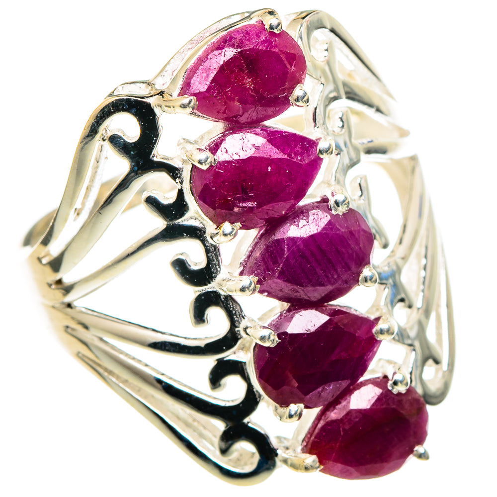 Ruby Rings handcrafted by Ana Silver Co - RING97487