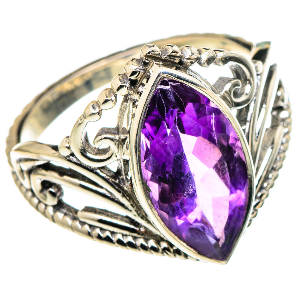 Amethyst Rings handcrafted by Ana Silver Co - RING97493