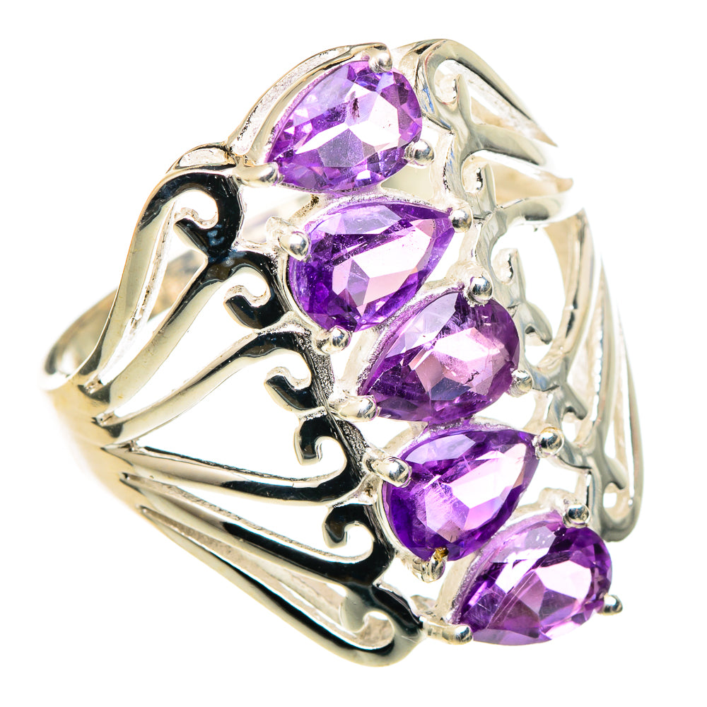 Amethyst Rings handcrafted by Ana Silver Co - RING97494