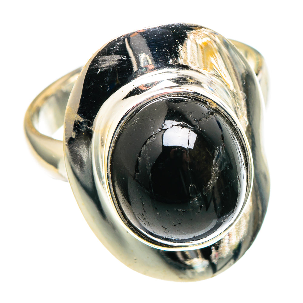 Black Onyx Rings handcrafted by Ana Silver Co - RING97495 - Photo 2