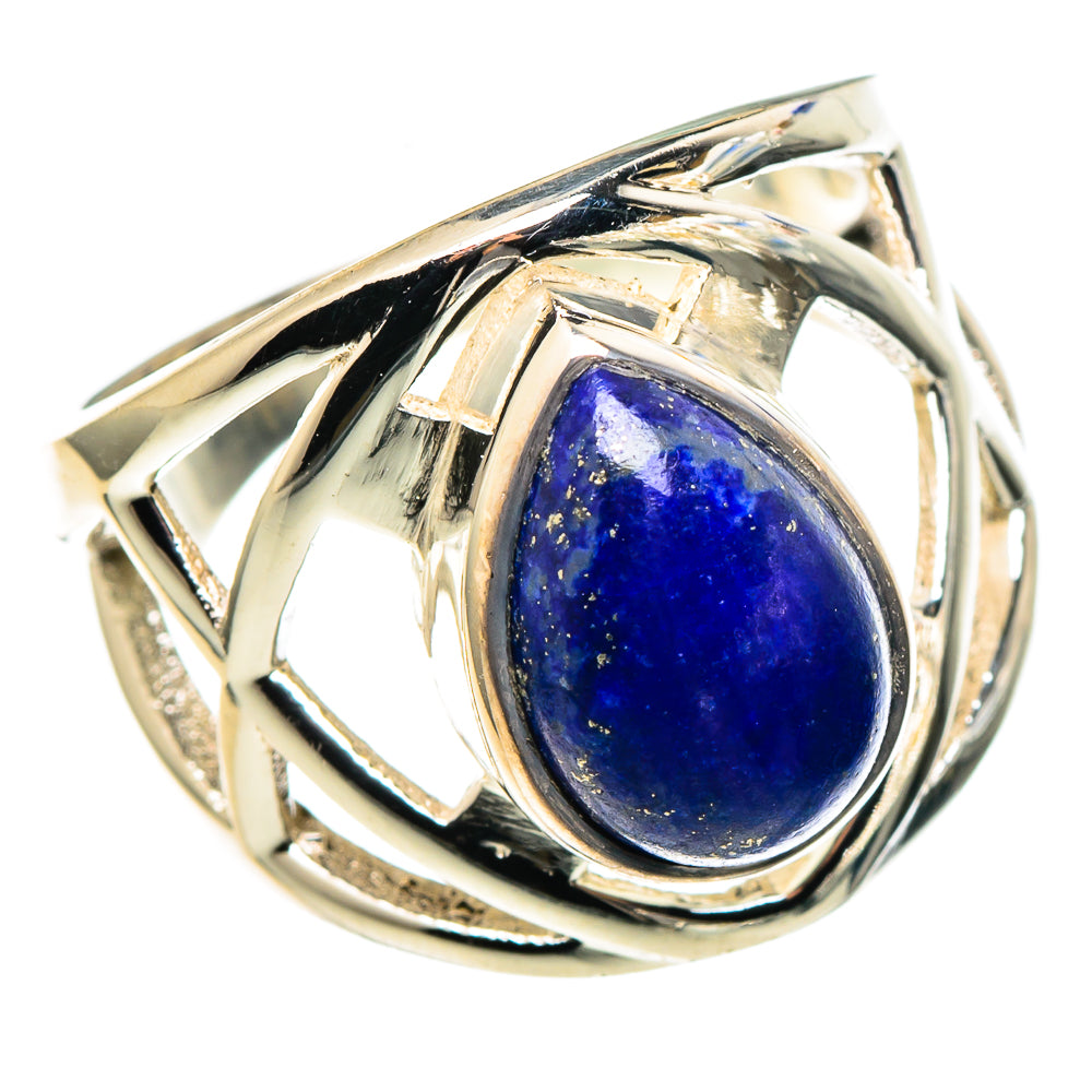 Lapis Lazuli Rings handcrafted by Ana Silver Co - RING97502