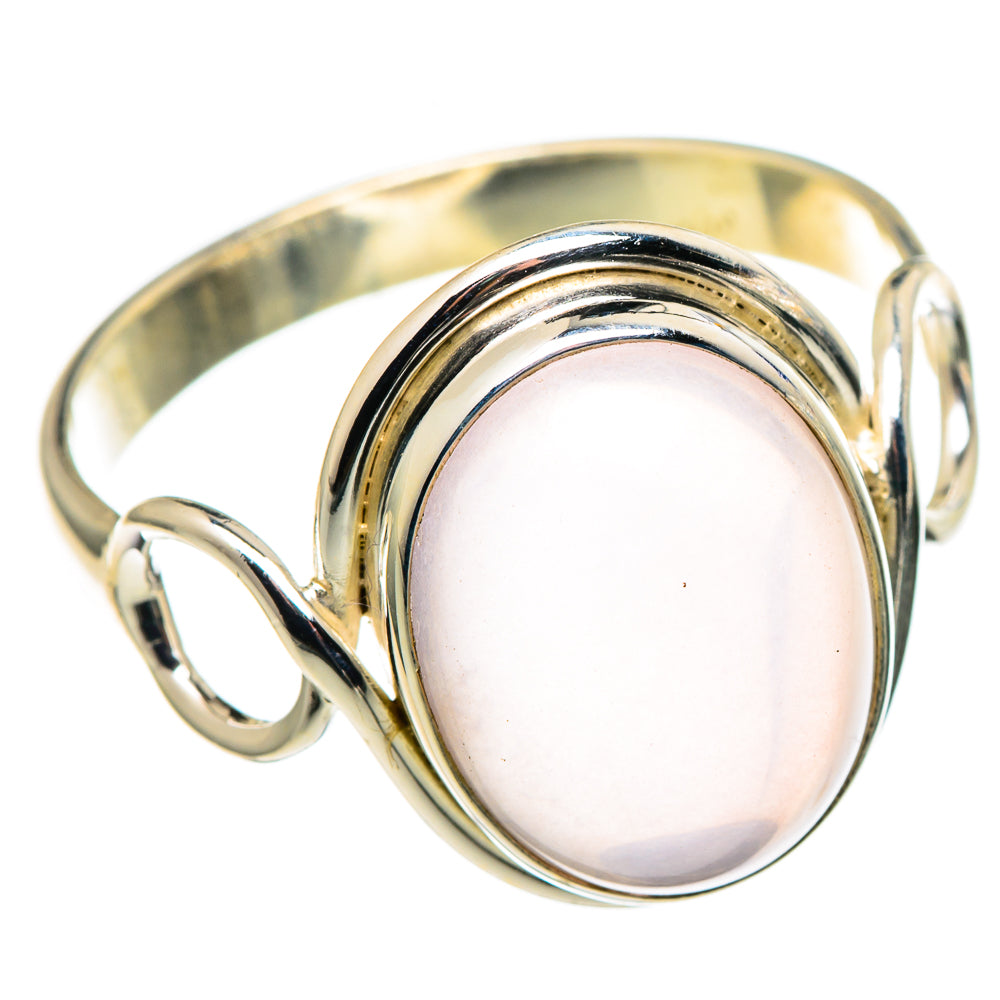 Rose Quartz Rings handcrafted by Ana Silver Co - RING97517