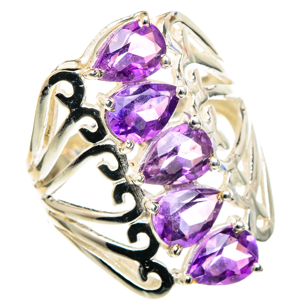Amethyst Rings handcrafted by Ana Silver Co - RING97520
