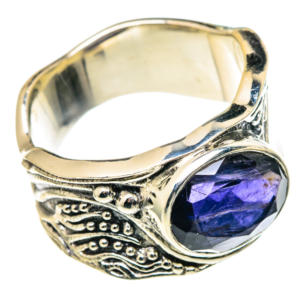 Violet Spinel Rings handcrafted by Ana Silver Co - RING97524