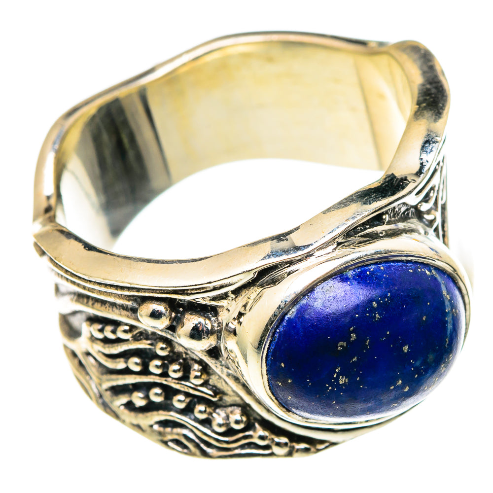 Lapis Lazuli Rings handcrafted by Ana Silver Co - RING97530 - Photo 2