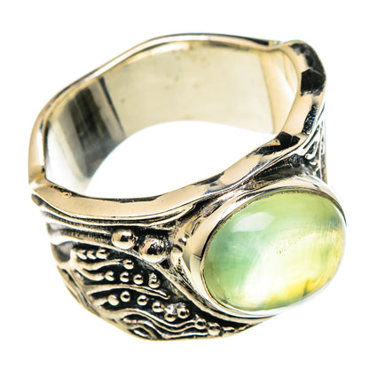 Prehnite Rings handcrafted by Ana Silver Co - RING97540