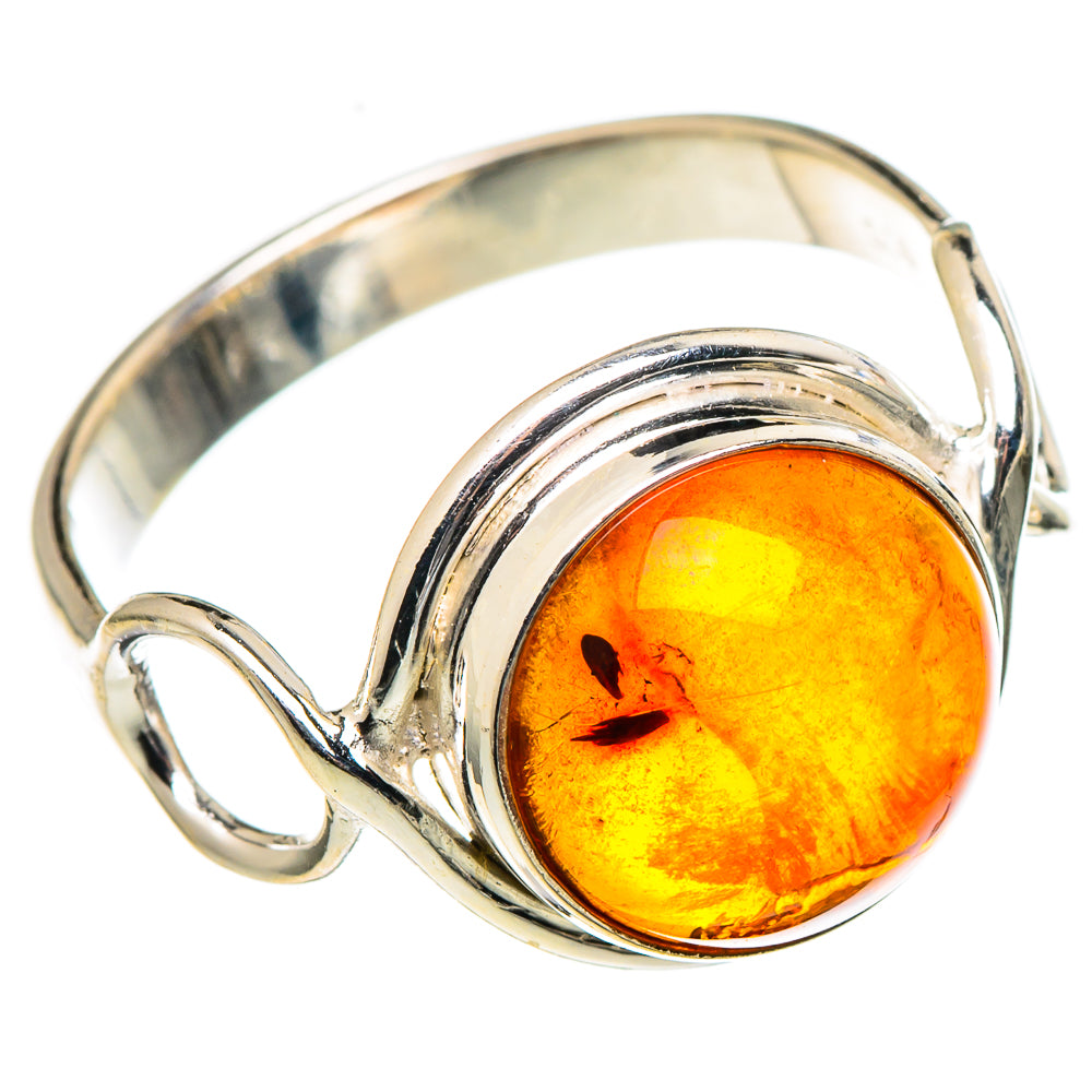Baltic Amber Rings handcrafted by Ana Silver Co - RING97542