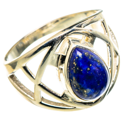 Lapis Lazuli Rings handcrafted by Ana Silver Co - RING97556