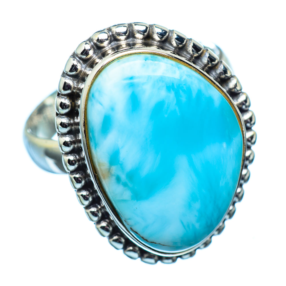 Larimar Rings handcrafted by Ana Silver Co - RING975581