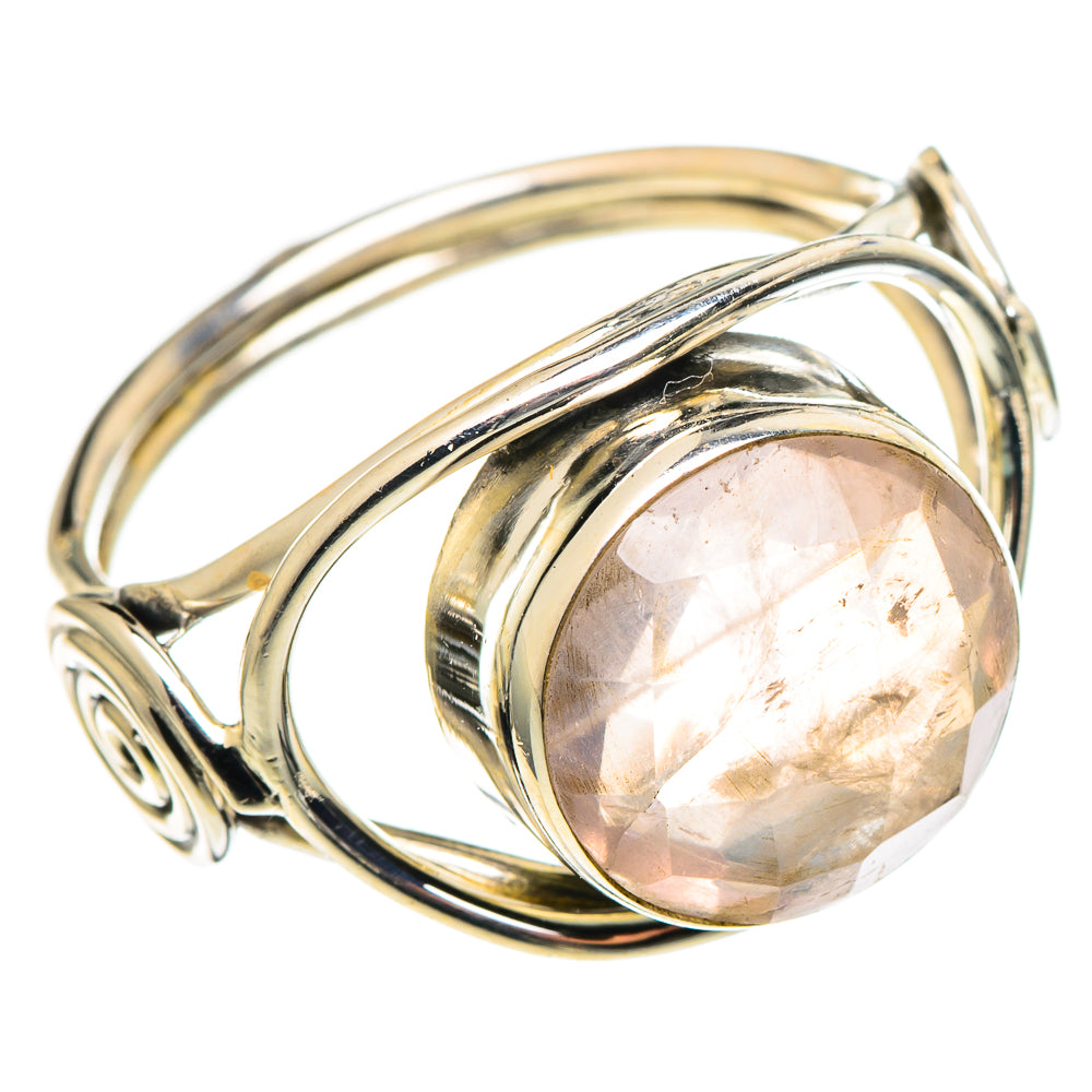 Rose Quartz Rings handcrafted by Ana Silver Co - RING97565
