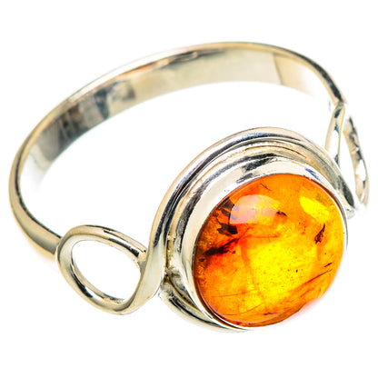 Baltic Amber Rings handcrafted by Ana Silver Co - RING97567