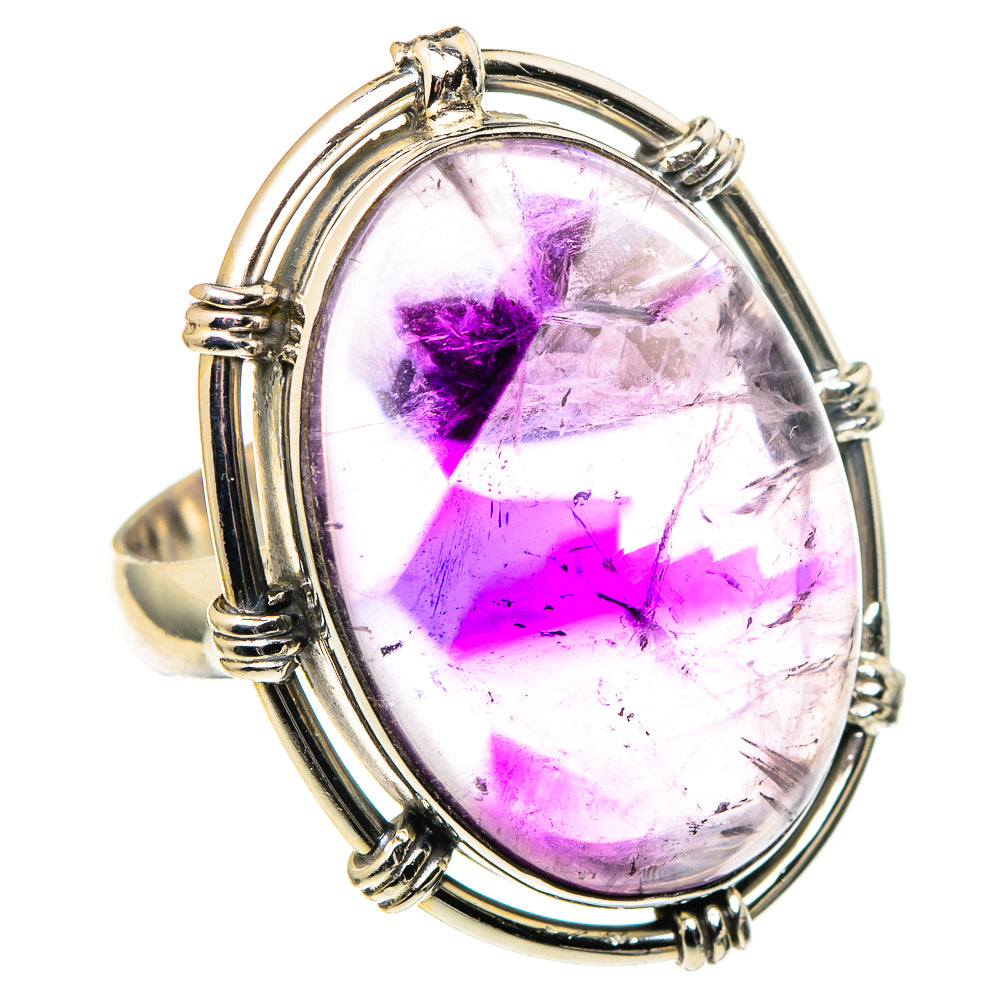 Star Amethyst Rings handcrafted by Ana Silver Co - RING97571