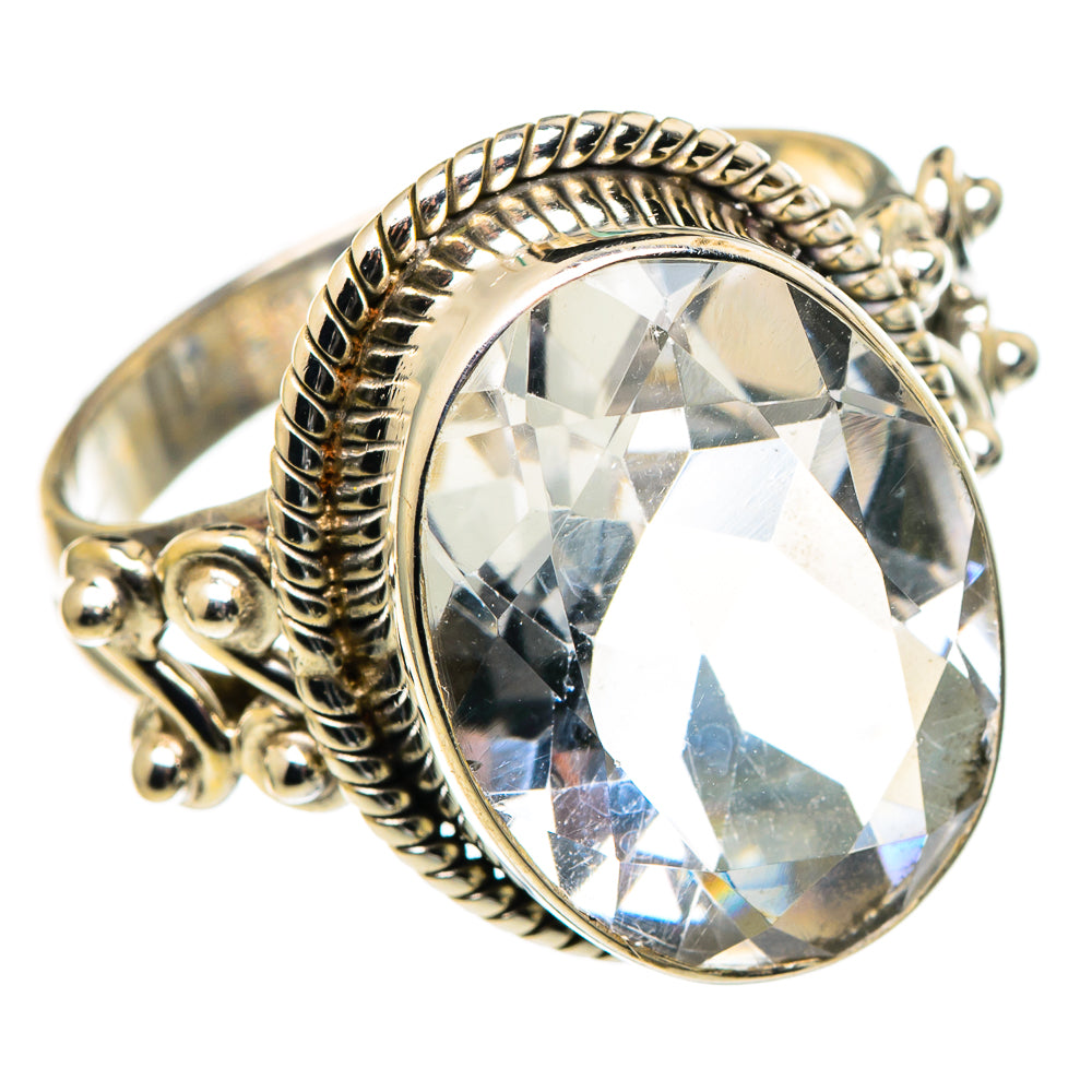 White Quartz Rings handcrafted by Ana Silver Co - RING97575