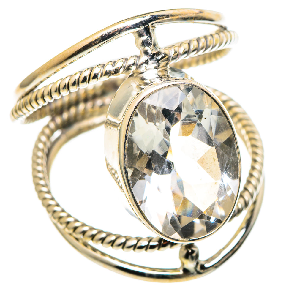 White Quartz Rings handcrafted by Ana Silver Co - RING97576