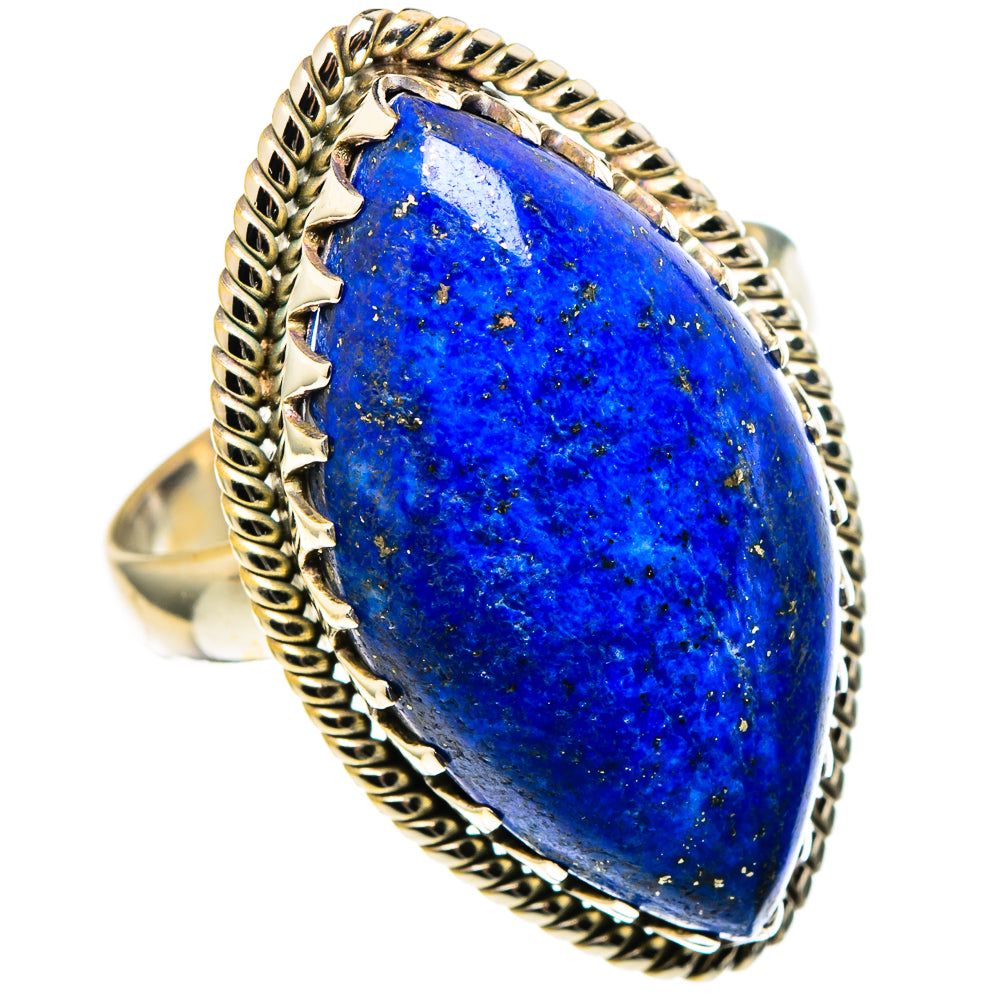 Lapis Lazuli Rings handcrafted by Ana Silver Co - RING97585