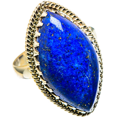 Lapis Lazuli Rings handcrafted by Ana Silver Co - RING97585