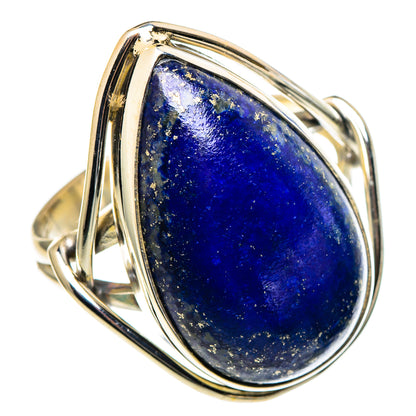 Lapis Lazuli Rings handcrafted by Ana Silver Co - RING97589