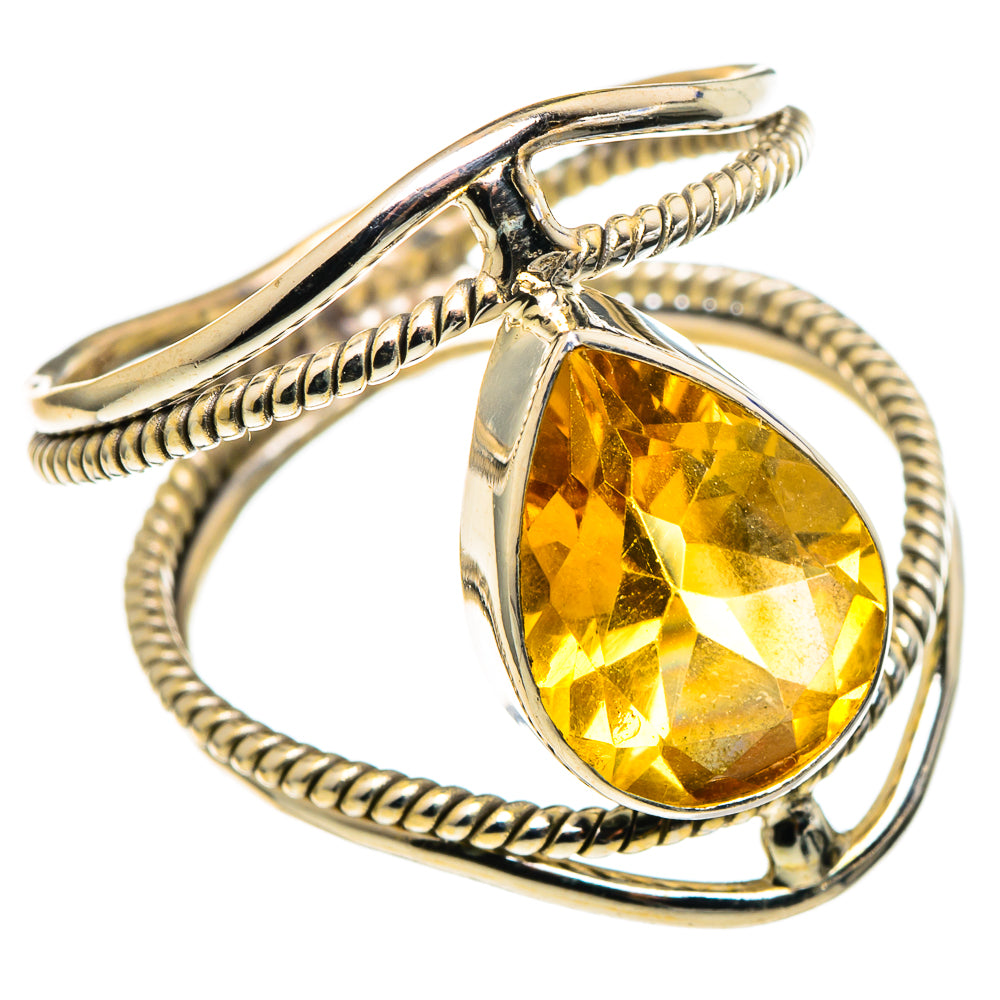Citrine Rings handcrafted by Ana Silver Co - RING97599