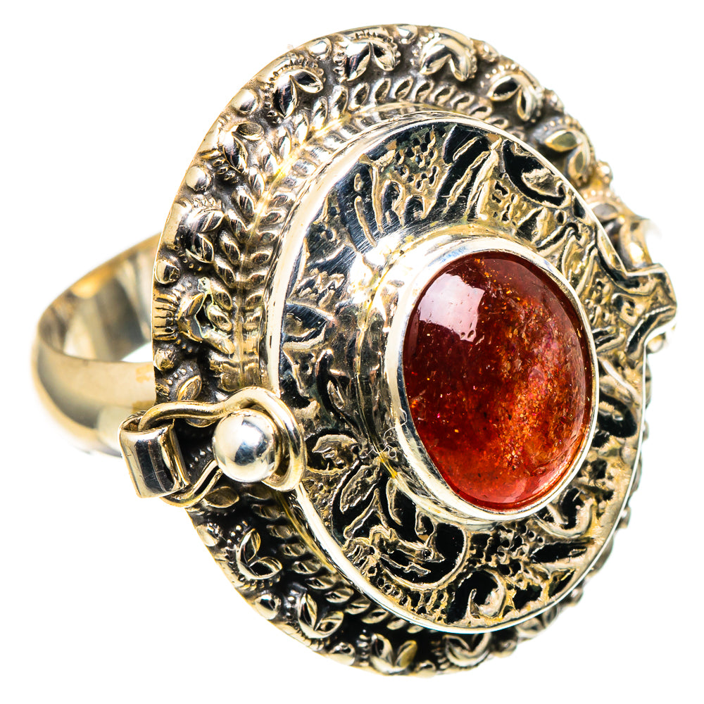 Sunstone Rings handcrafted by Ana Silver Co - RING97600 - Photo 2