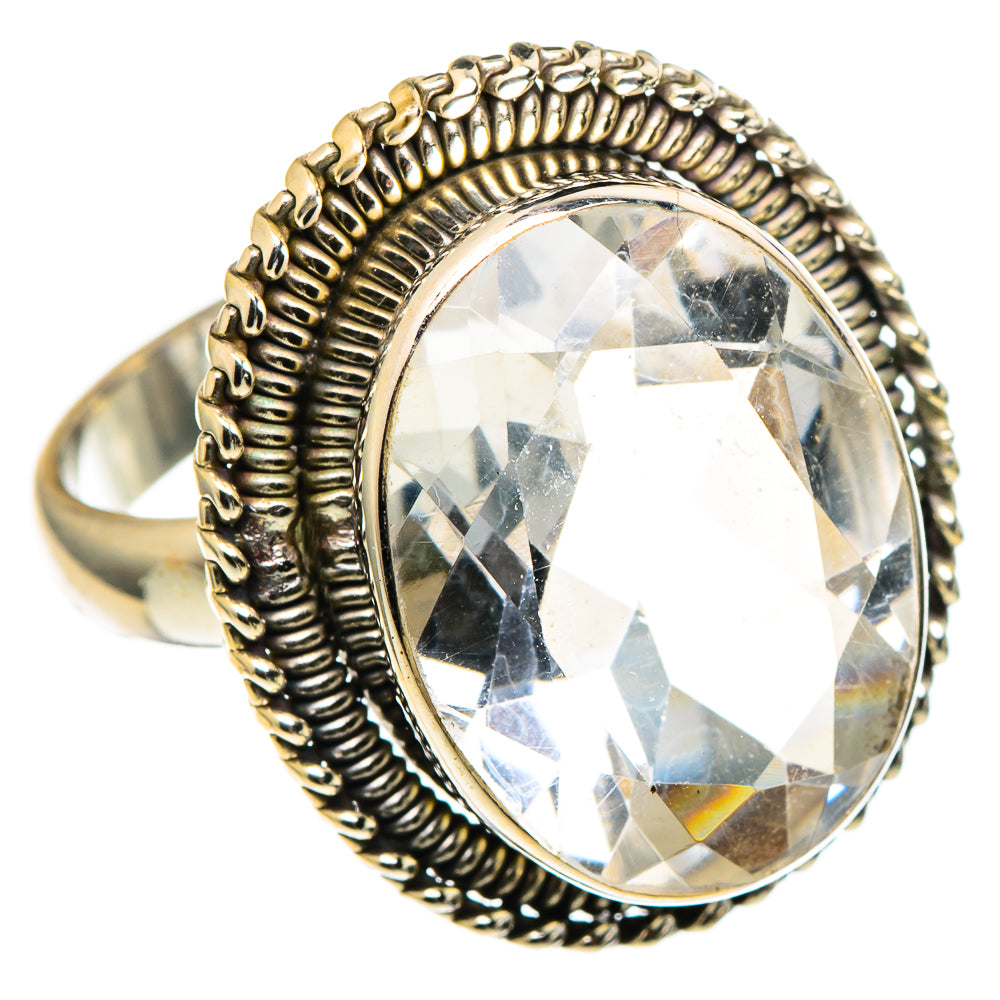 White Quartz Rings handcrafted by Ana Silver Co - RING97611