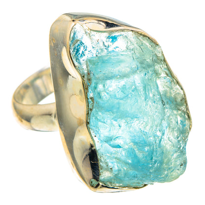 Aquamarine Rings handcrafted by Ana Silver Co - RING97617