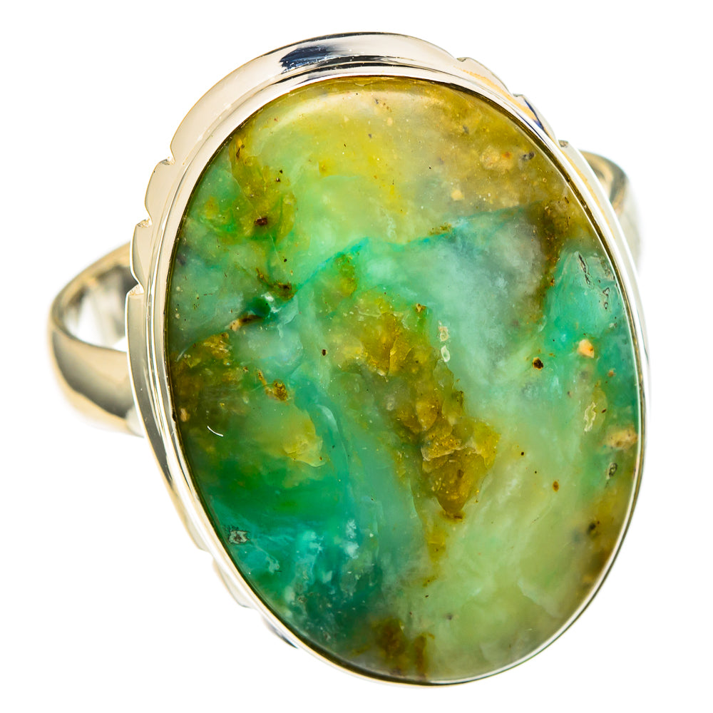 Peruvian Opal Rings handcrafted by Ana Silver Co - RING97620