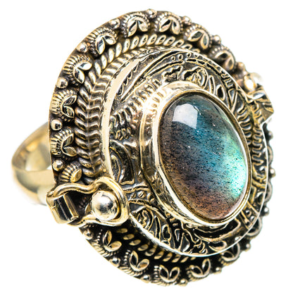 Labradorite Rings handcrafted by Ana Silver Co - RING97623
