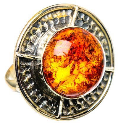 Baltic Amber Rings handcrafted by Ana Silver Co - RING97632