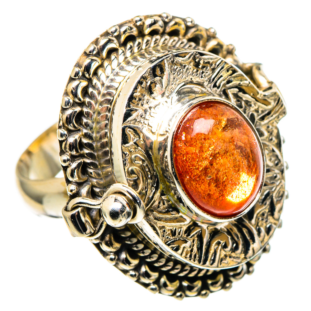 Sunstone Rings handcrafted by Ana Silver Co - RING97633