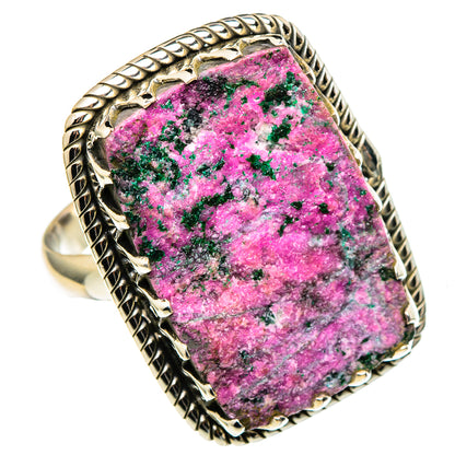 Cobalto Calcite Druzy Rings handcrafted by Ana Silver Co - RING97637