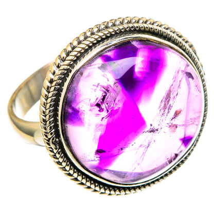 Star Amethyst Rings handcrafted by Ana Silver Co - RING97640
