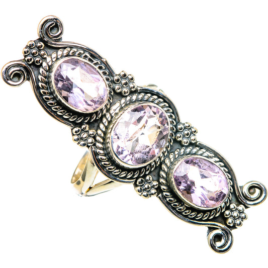 Kunzite Rings handcrafted by Ana Silver Co - RING97641