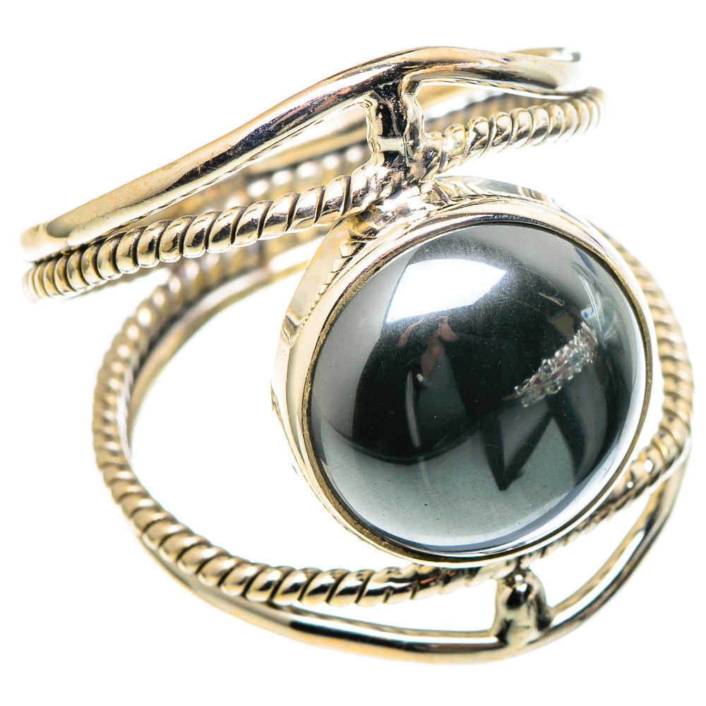 Hematite Rings handcrafted by Ana Silver Co - RING97650