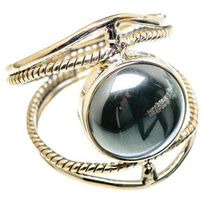 Hematite Rings handcrafted by Ana Silver Co - RING97650