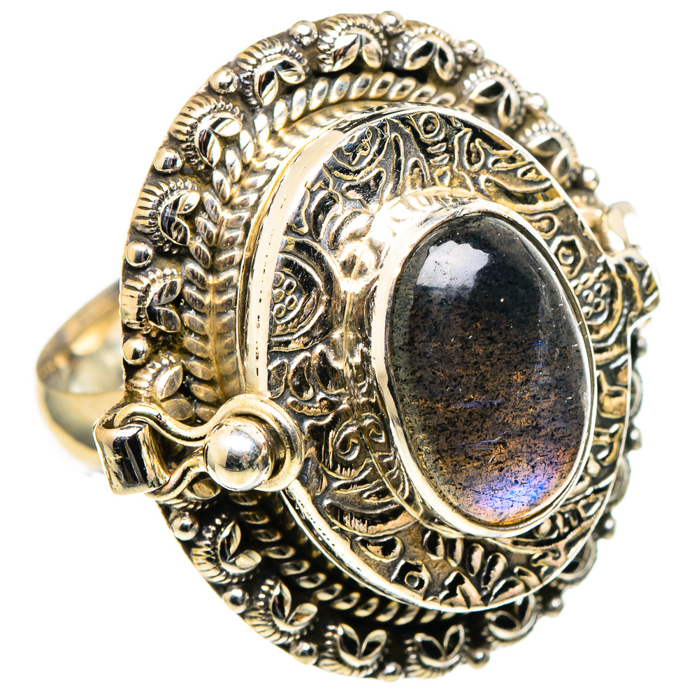 Labradorite Rings handcrafted by Ana Silver Co - RING97653