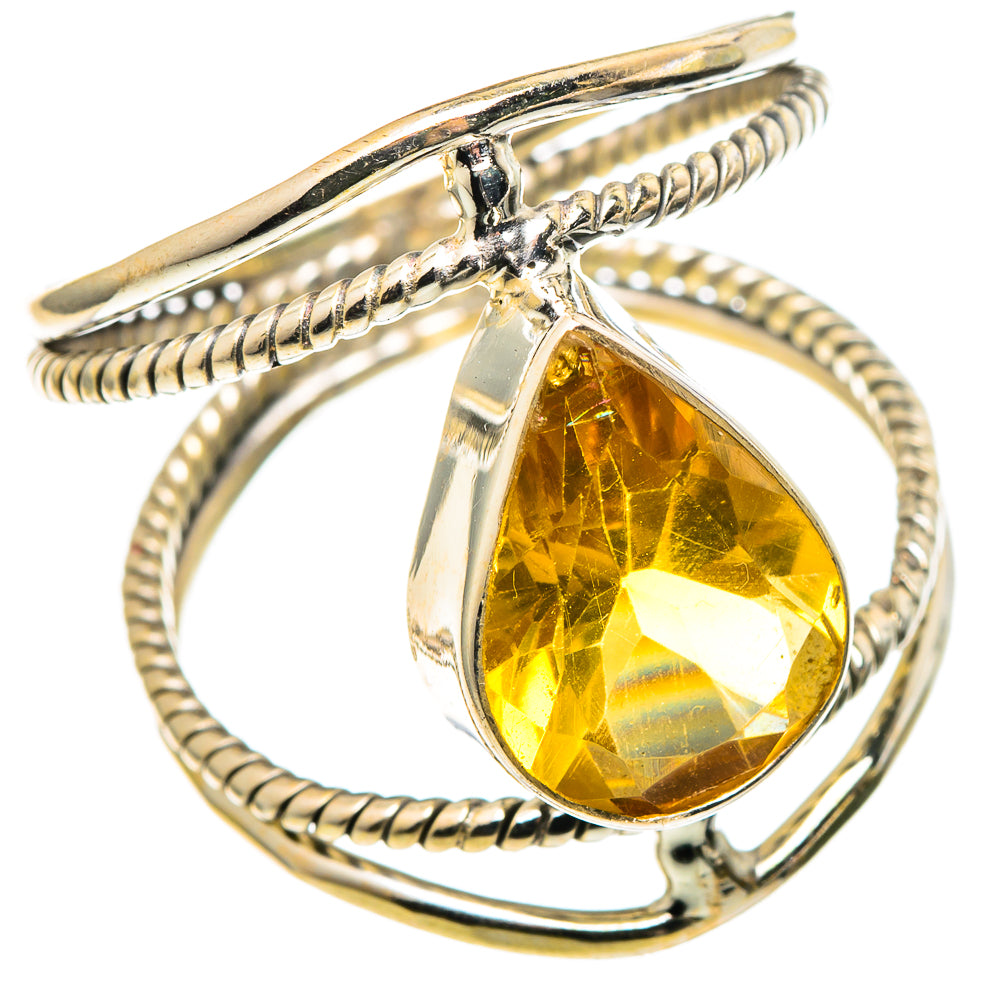 Citrine Rings handcrafted by Ana Silver Co - RING97664
