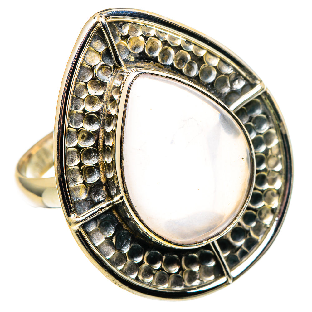 Rose Quartz Rings handcrafted by Ana Silver Co - RING97667