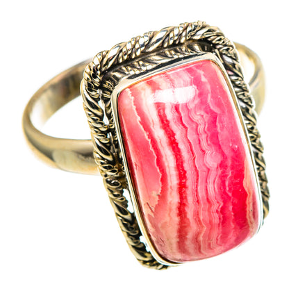 Rhodochrosite Rings handcrafted by Ana Silver Co - RING97668
