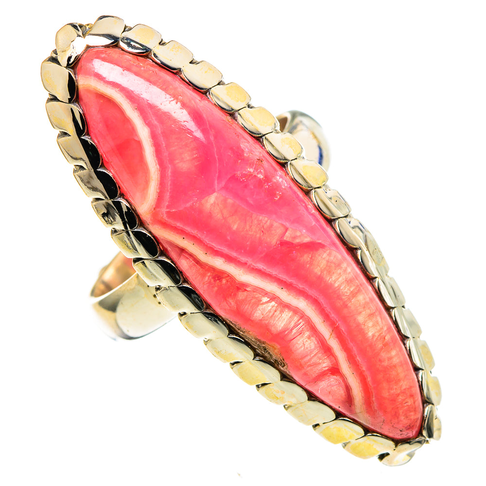 Rhodochrosite Rings handcrafted by Ana Silver Co - RING97669