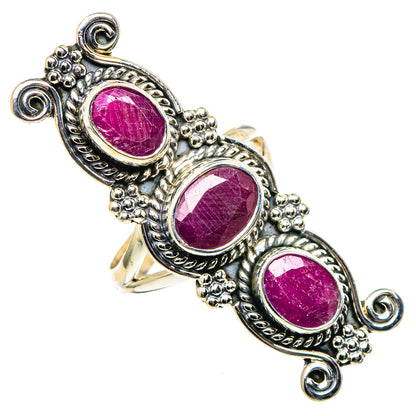 Ruby Rings handcrafted by Ana Silver Co - RING97671