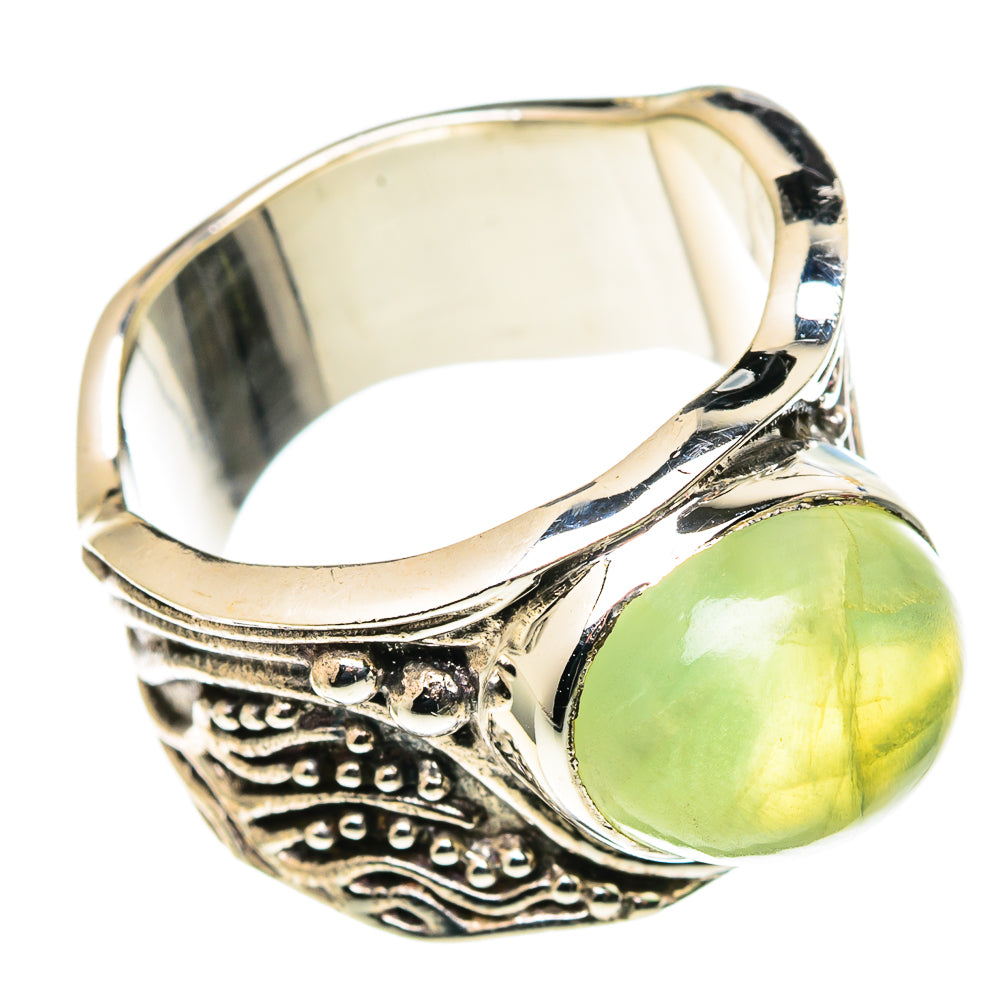 Prehnite Rings handcrafted by Ana Silver Co - RING97680