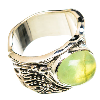 Prehnite Rings handcrafted by Ana Silver Co - RING97680