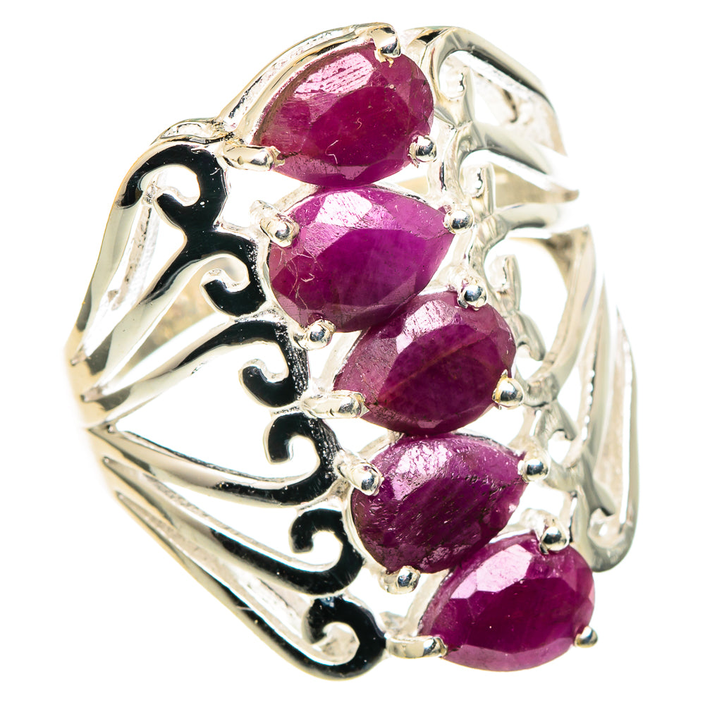 Ruby Rings handcrafted by Ana Silver Co - RING97727