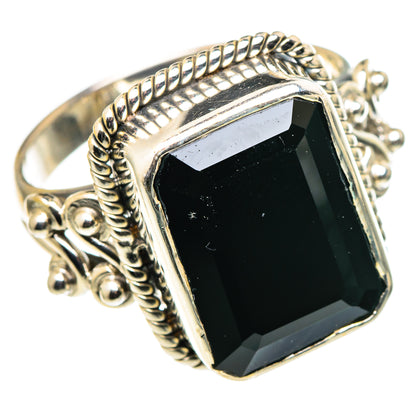 Black Onyx Rings handcrafted by Ana Silver Co - RING97737