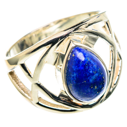 Lapis Lazuli Rings handcrafted by Ana Silver Co - RING97747