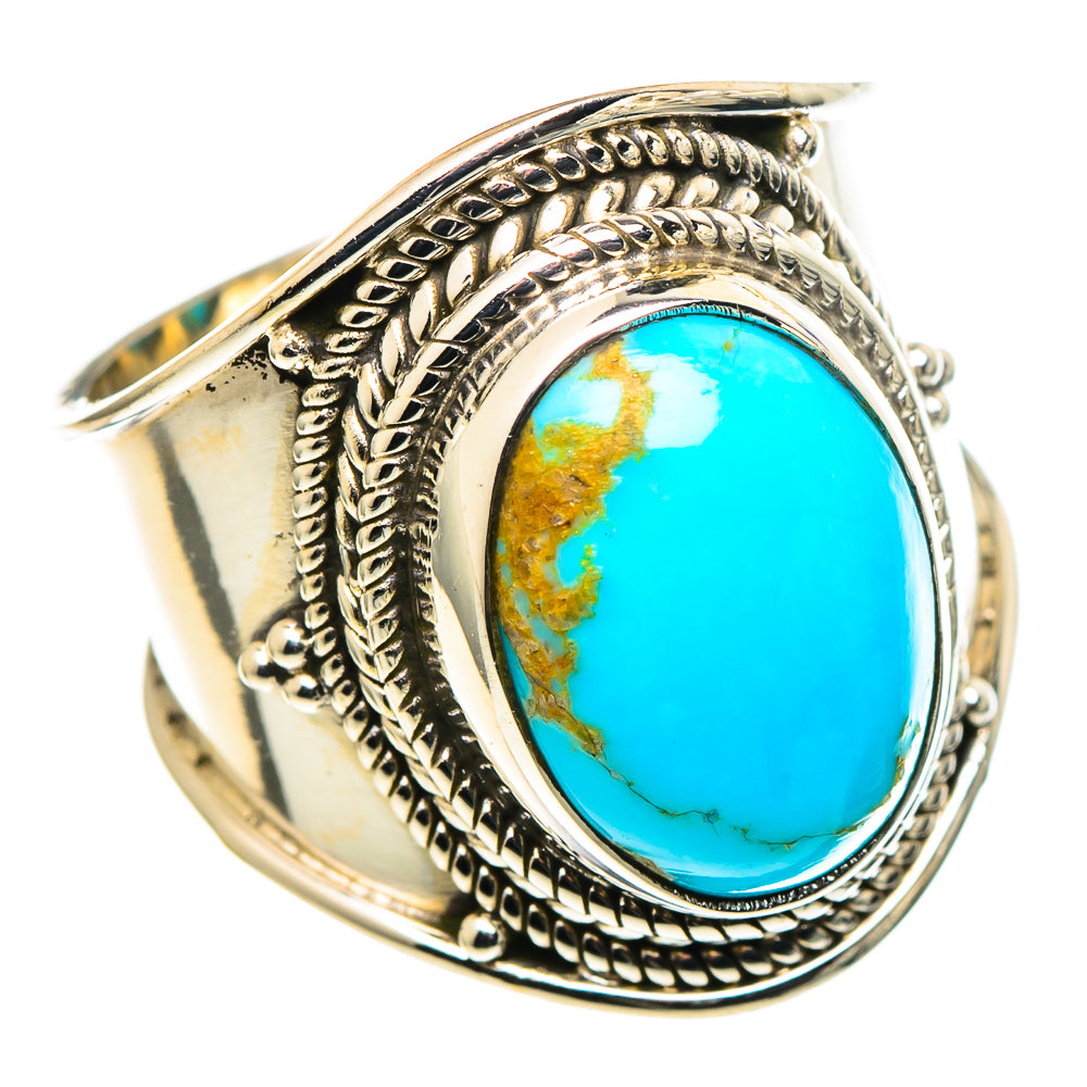 Chrysocolla Rings handcrafted by Ana Silver Co - RING97752