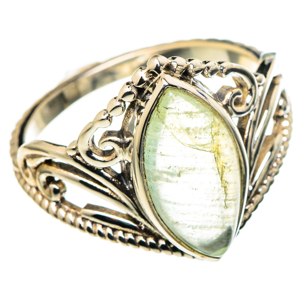 Prehnite Rings handcrafted by Ana Silver Co - RING97753