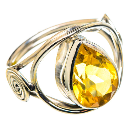 Citrine Rings handcrafted by Ana Silver Co - RING97762