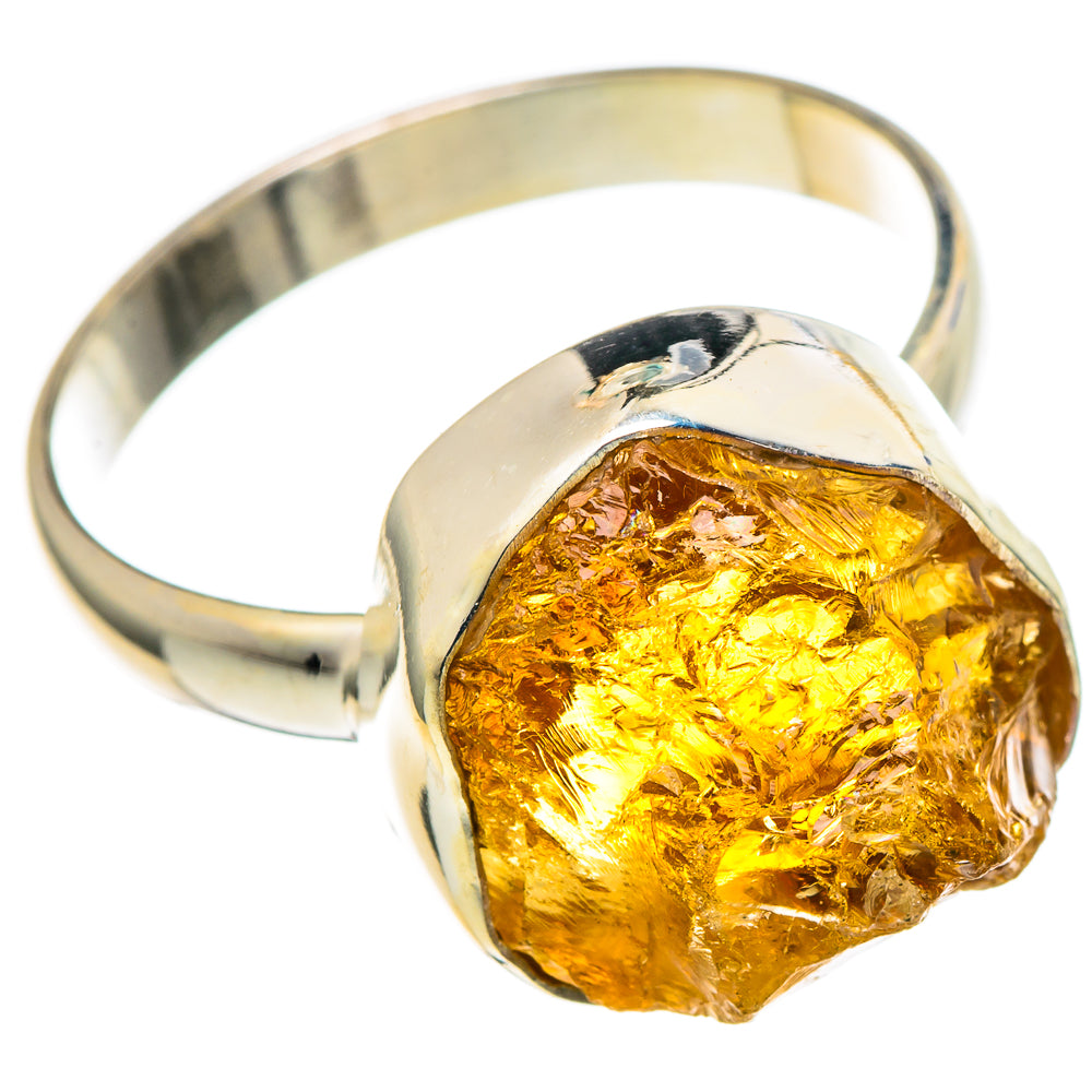 Citrine Rings handcrafted by Ana Silver Co - RING97763 - Photo 2