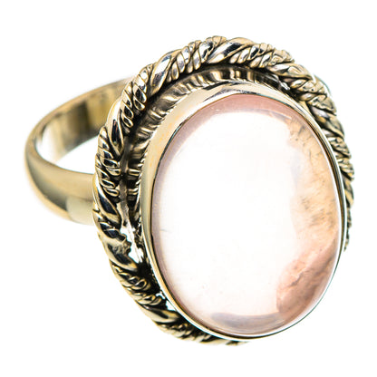Rose Quartz Rings handcrafted by Ana Silver Co - RING97766